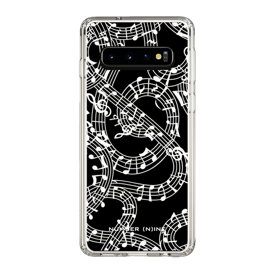 Slim Protection Case［ NUMBER (N)INE - All-Over Musical Notes Pattern ］