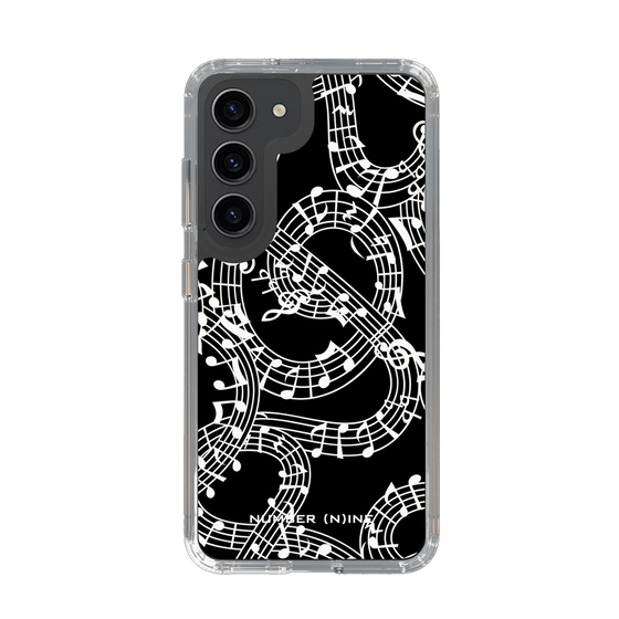 Slim Protection Case［ NUMBER (N)INE - All-Over Musical Notes Pattern ］