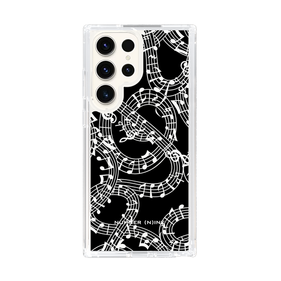 Slim Protection Case［ NUMBER (N)INE - All-Over Musical Notes Pattern ］