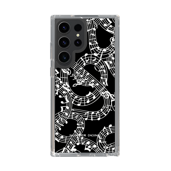 Slim Protection Case［ NUMBER (N)INE - All-Over Musical Notes Pattern ］