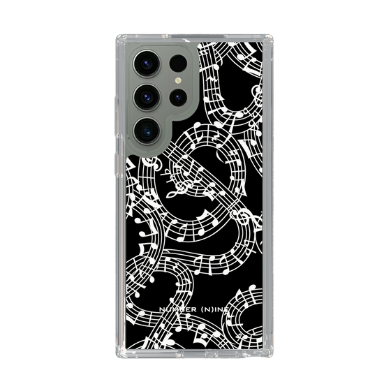 Slim Protection Case［ NUMBER (N)INE - All-Over Musical Notes Pattern ］