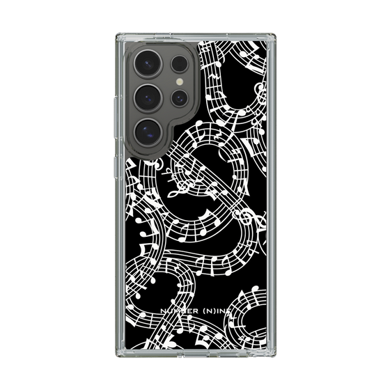 Slim Protection Case［ NUMBER (N)INE - All-Over Musical Notes Pattern ］