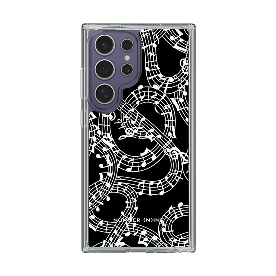Slim Protection Case［ NUMBER (N)INE - All-Over Musical Notes Pattern ］
