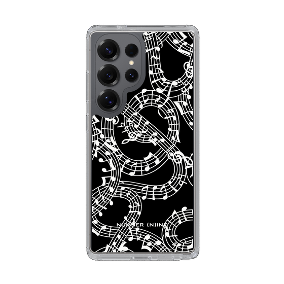 Slim Protection Case［ NUMBER (N)INE - All-Over Musical Notes Pattern ］