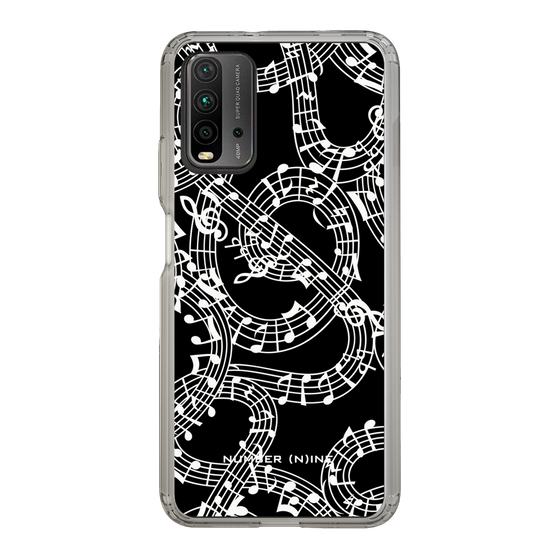 Slim Protection Case［ NUMBER (N)INE - All-Over Musical Notes Pattern ］