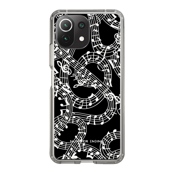 Slim Protection Case［ NUMBER (N)INE - All-Over Musical Notes Pattern ］