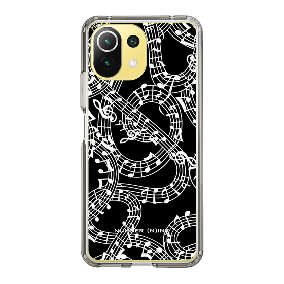 Slim Protection Case［ NUMBER (N)INE - All-Over Musical Notes Pattern ］
