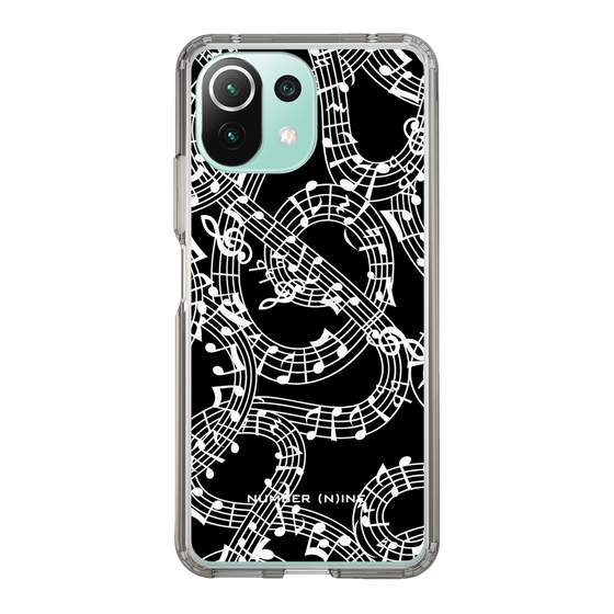 Slim Protection Case［ NUMBER (N)INE - All-Over Musical Notes Pattern ］