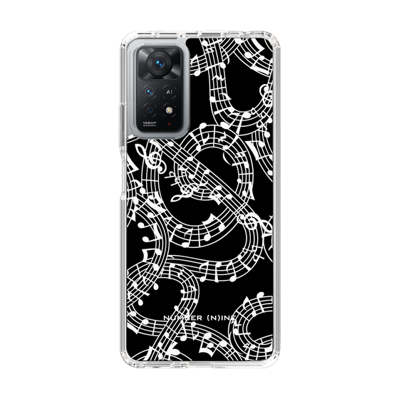 Slim Protection Case［ NUMBER (N)INE - All-Over Musical Notes Pattern ］