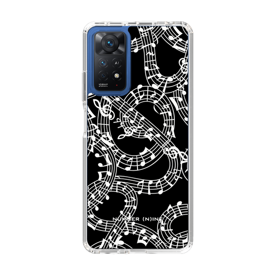 Slim Protection Case［ NUMBER (N)INE - All-Over Musical Notes Pattern ］