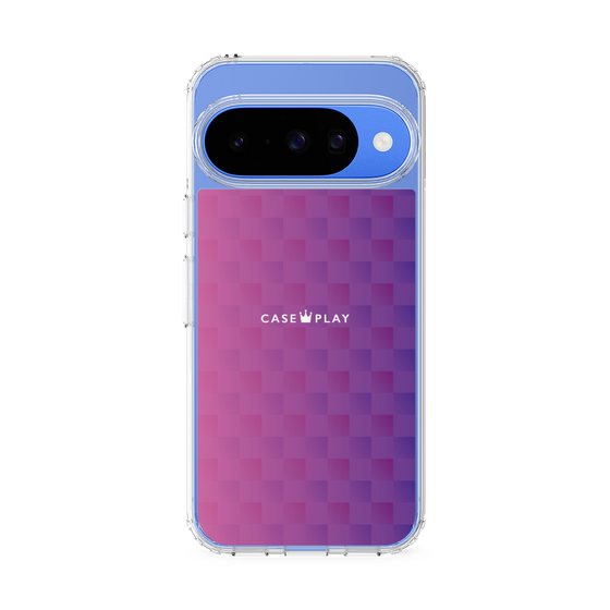 Slim Protection Case［ CASEPLAY Check - Purple ］