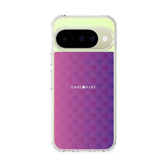 Slim Protection Case［ CASEPLAY Check - Purple ］