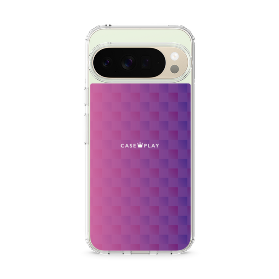 Slim Protection Case［ CASEPLAY Check - Purple ］