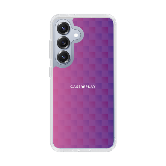 Slim Protection Case［ CASEPLAY Check - Purple ］