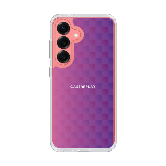 Slim Protection Case［ CASEPLAY Check - Purple ］