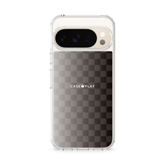 Slim Protection Case［ CASEPLAY Check - Black ］