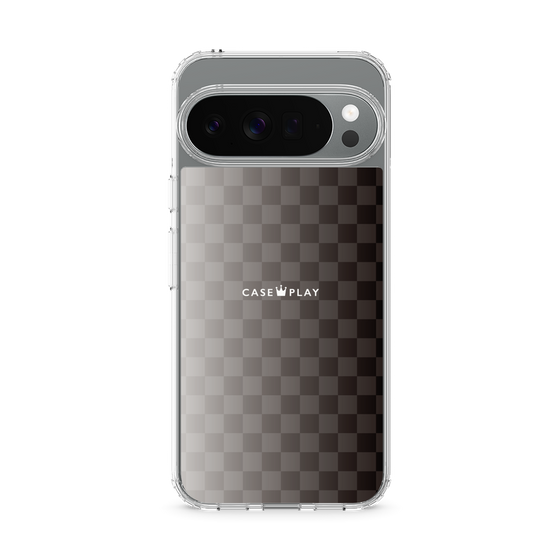 Slim Protection Case［ CASEPLAY Check - Black ］
