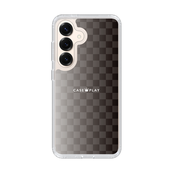 Slim Protection Case［ CASEPLAY Check - Black ］