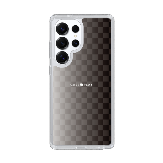 Slim Protection Case［ CASEPLAY Check - Black ］