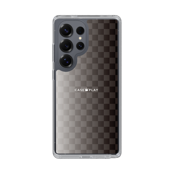 Slim Protection Case［ CASEPLAY Check - Black ］