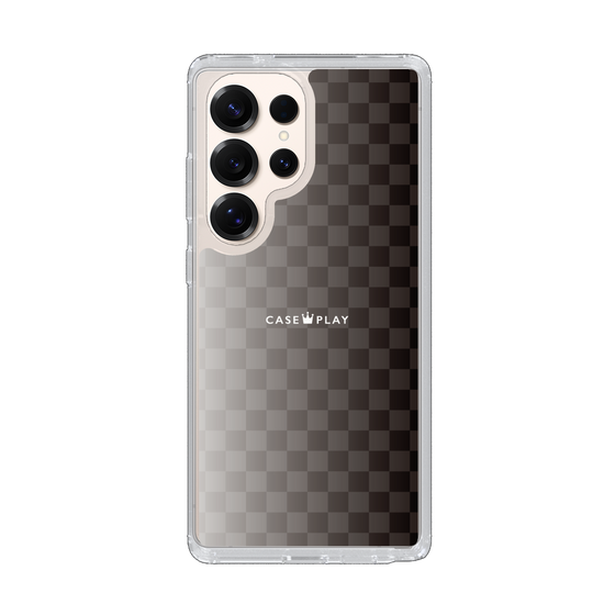 Slim Protection Case［ CASEPLAY Check - Black ］