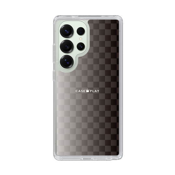 Slim Protection Case［ CASEPLAY Check - Black ］