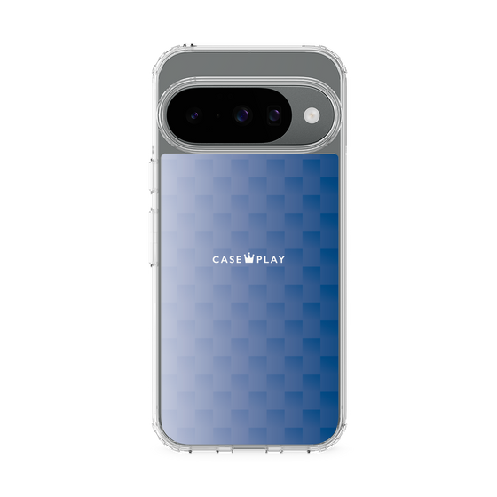 Slim Protection Case［ CASEPLAY Check - Blue ］