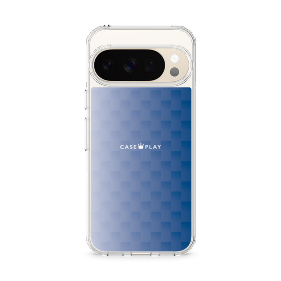Slim Protection Case［ CASEPLAY Check - Blue ］