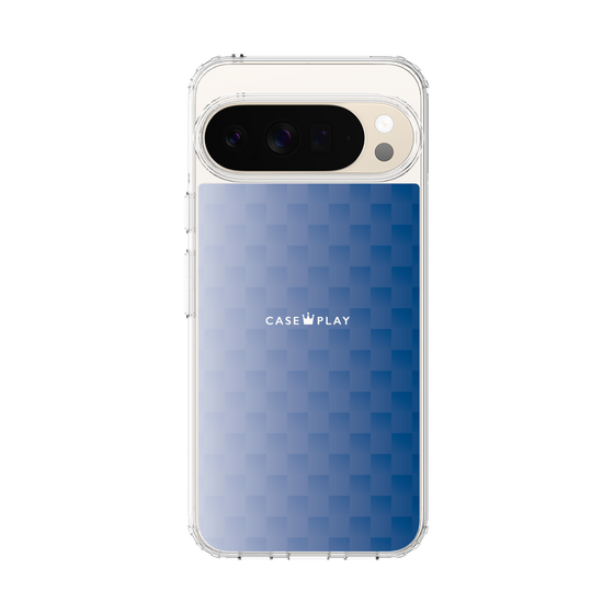 Slim Protection Case［ CASEPLAY Check - Blue ］