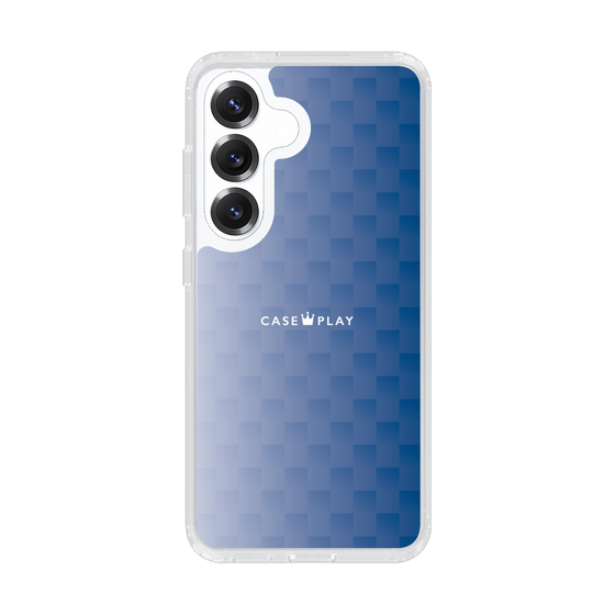 Slim Protection Case［ CASEPLAY Check - Blue ］