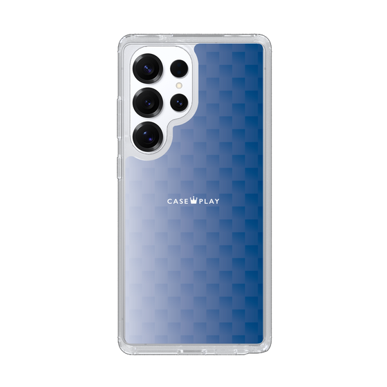 Slim Protection Case［ CASEPLAY Check - Blue ］
