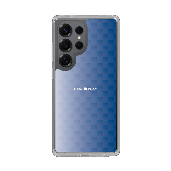 Slim Protection Case［ CASEPLAY Check - Blue ］