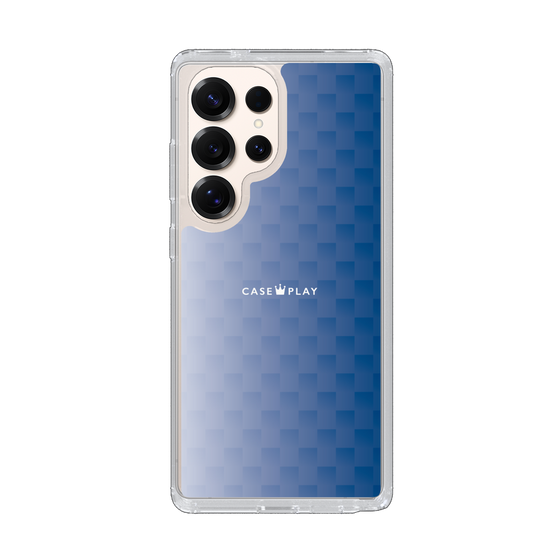 Slim Protection Case［ CASEPLAY Check - Blue ］