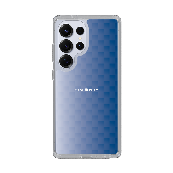 Slim Protection Case［ CASEPLAY Check - Blue ］