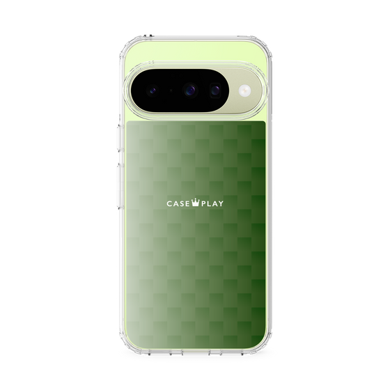 Slim Protection Case［ CASEPLAY Check - Green ］