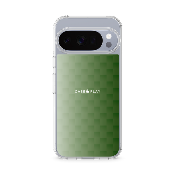 Slim Protection Case［ CASEPLAY Check - Green ］