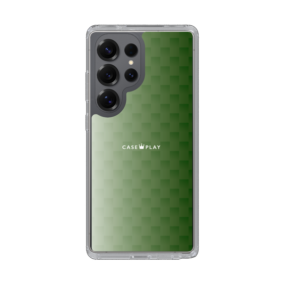 Slim Protection Case［ CASEPLAY Check - Green ］