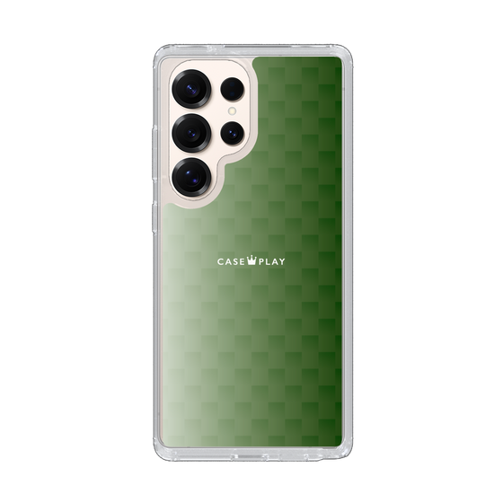 Slim Protection Case［ CASEPLAY Check - Green ］