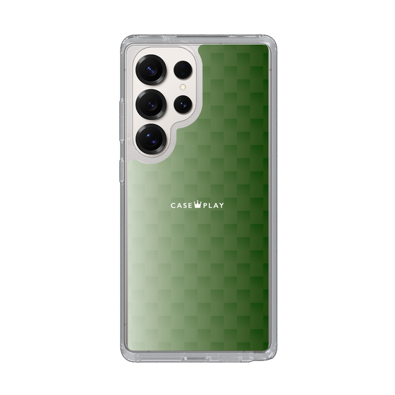 Slim Protection Case［ CASEPLAY Check - Green ］