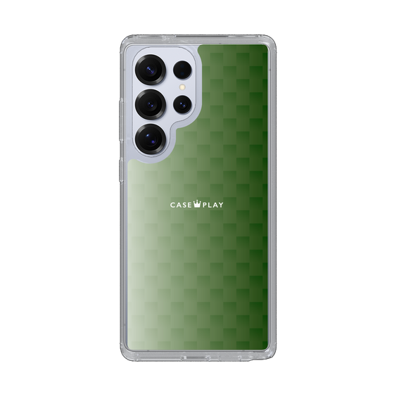 Slim Protection Case［ CASEPLAY Check - Green ］