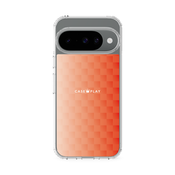 Slim Protection Case［ CASEPLAY Check - Orange ］
