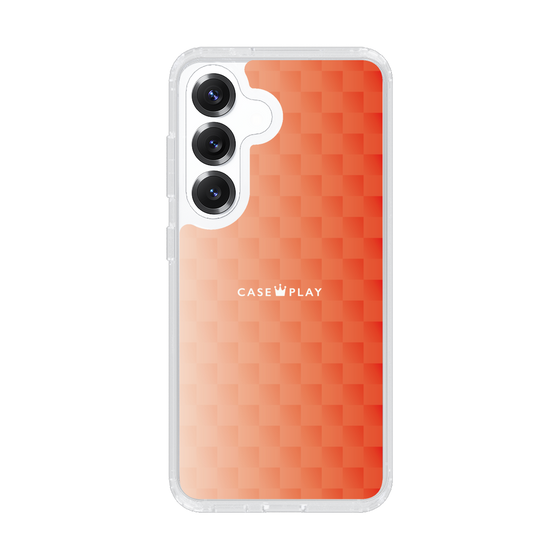 Slim Protection Case［ CASEPLAY Check - Orange ］