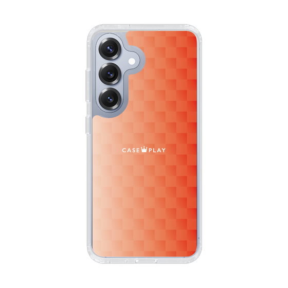 Slim Protection Case［ CASEPLAY Check - Orange ］