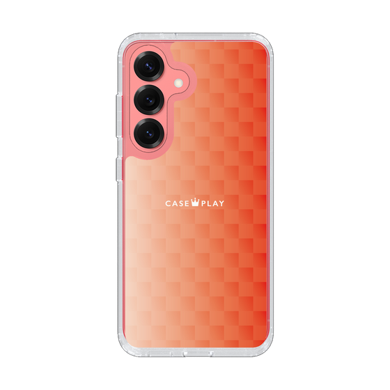 Slim Protection Case［ CASEPLAY Check - Orange ］
