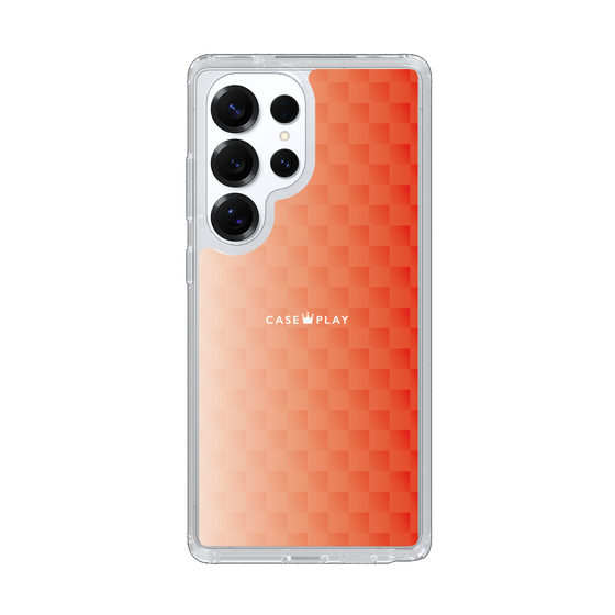 Slim Protection Case［ CASEPLAY Check - Orange ］