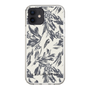 Slim Protection Case［ LAGUNAMOON - BotanicalJacquard - White×Black ］
