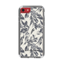 Slim Protection Case［ LAGUNAMOON - BotanicalJacquard - White×Black ］