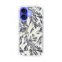 Slim Protection Case［ LAGUNAMOON - BotanicalJacquard - White×Black ］