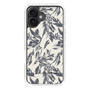Slim Protection Case［ LAGUNAMOON - BotanicalJacquard - White×Black ］