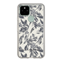 Slim Protection Case［ LAGUNAMOON - BotanicalJacquard - White×Black ］